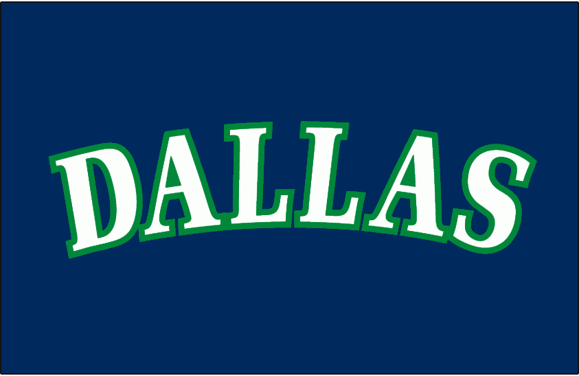 Dallas Mavericks 1993-2001 Jersey Logo iron on transfers for clothing